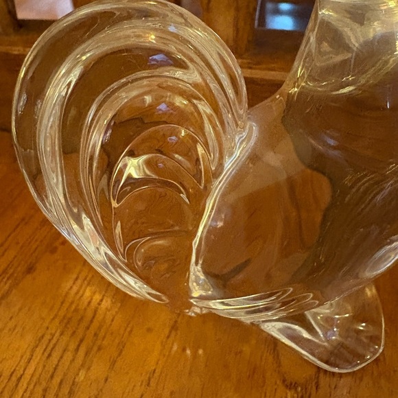 Baccarat France Crystal Rooster Figurine – 4” Zodiac Animal – Clear Signed - Picture 8 of 12